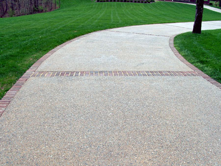 Paver Inlays Concrete