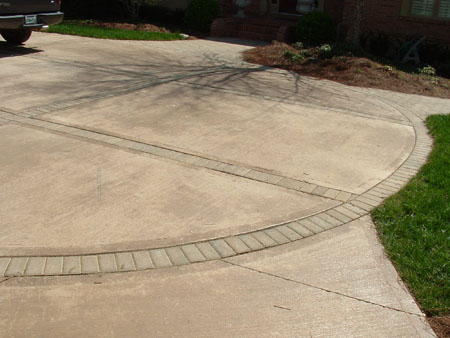 Paver Inlays Concrete