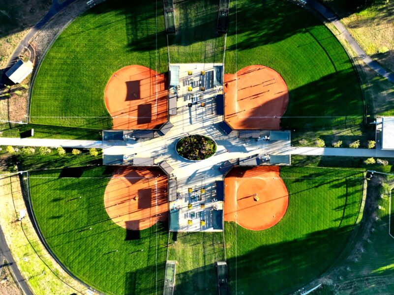 Baseball Plaza Overhead