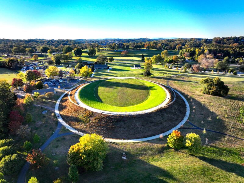 The Mound Looking at Offices